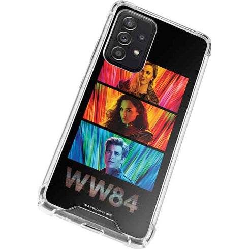 Wonder Woman 1984 (2020) Characters Poster Galaxy A72 5G Clear Case